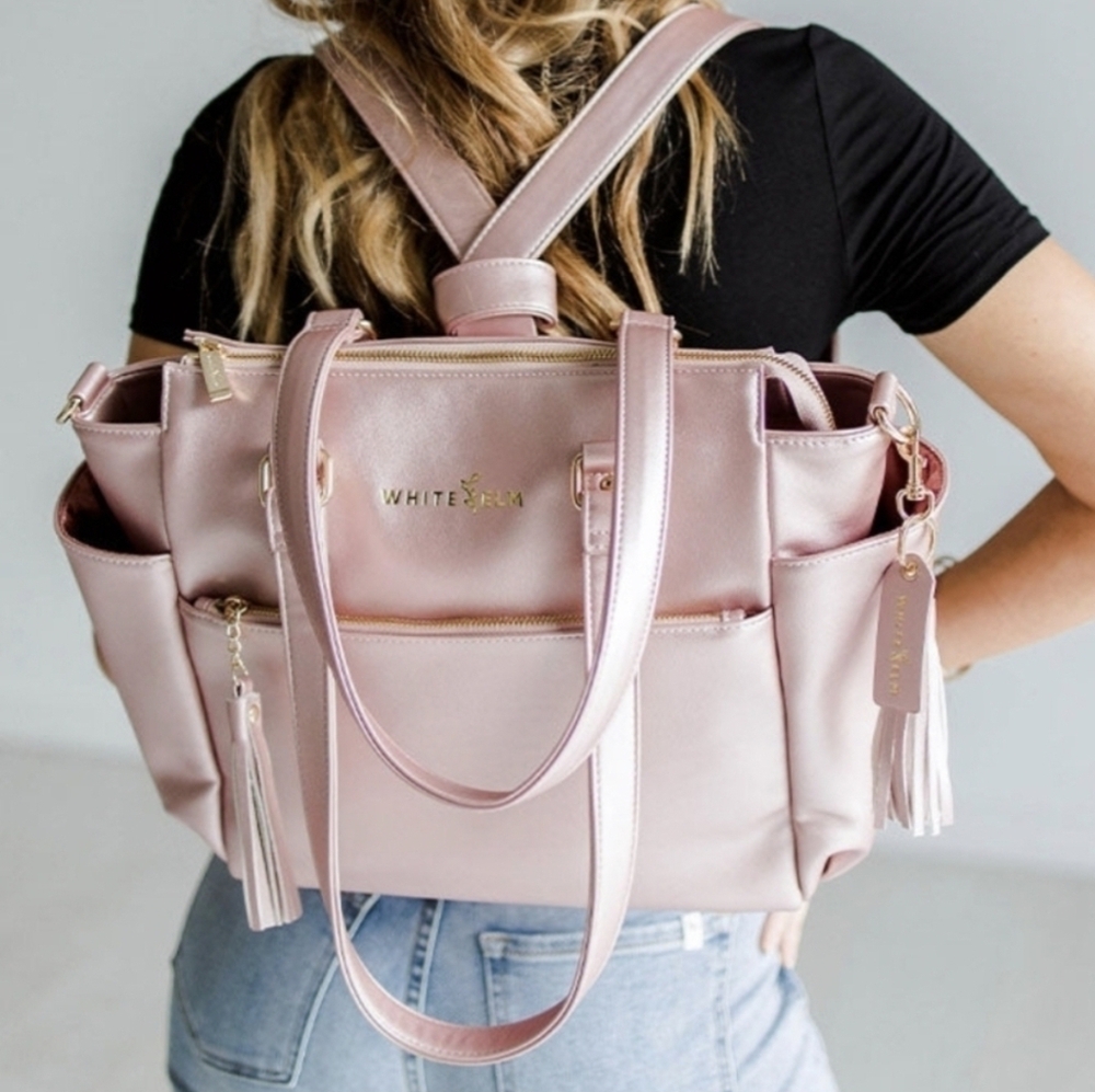 White Elm ROSE GOLD Gemini MINI Bag - *DISCONTINUED COLOR*